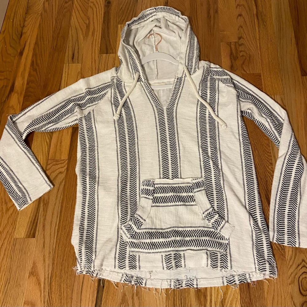 OCEAN DRIVE Baja striped hoodie